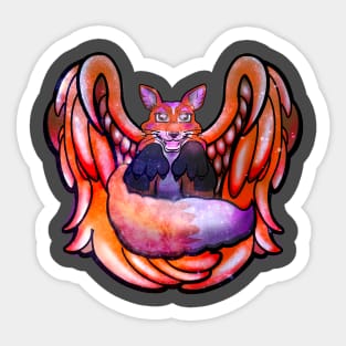 Galaxy Fox Sticker